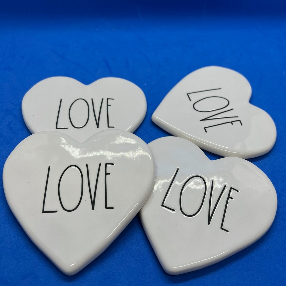 Rae Dunn coasters (4ct)